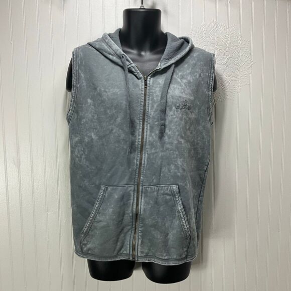 MODUS VIVENDI Full Zip Vest With Hood - Picture 1 of 5